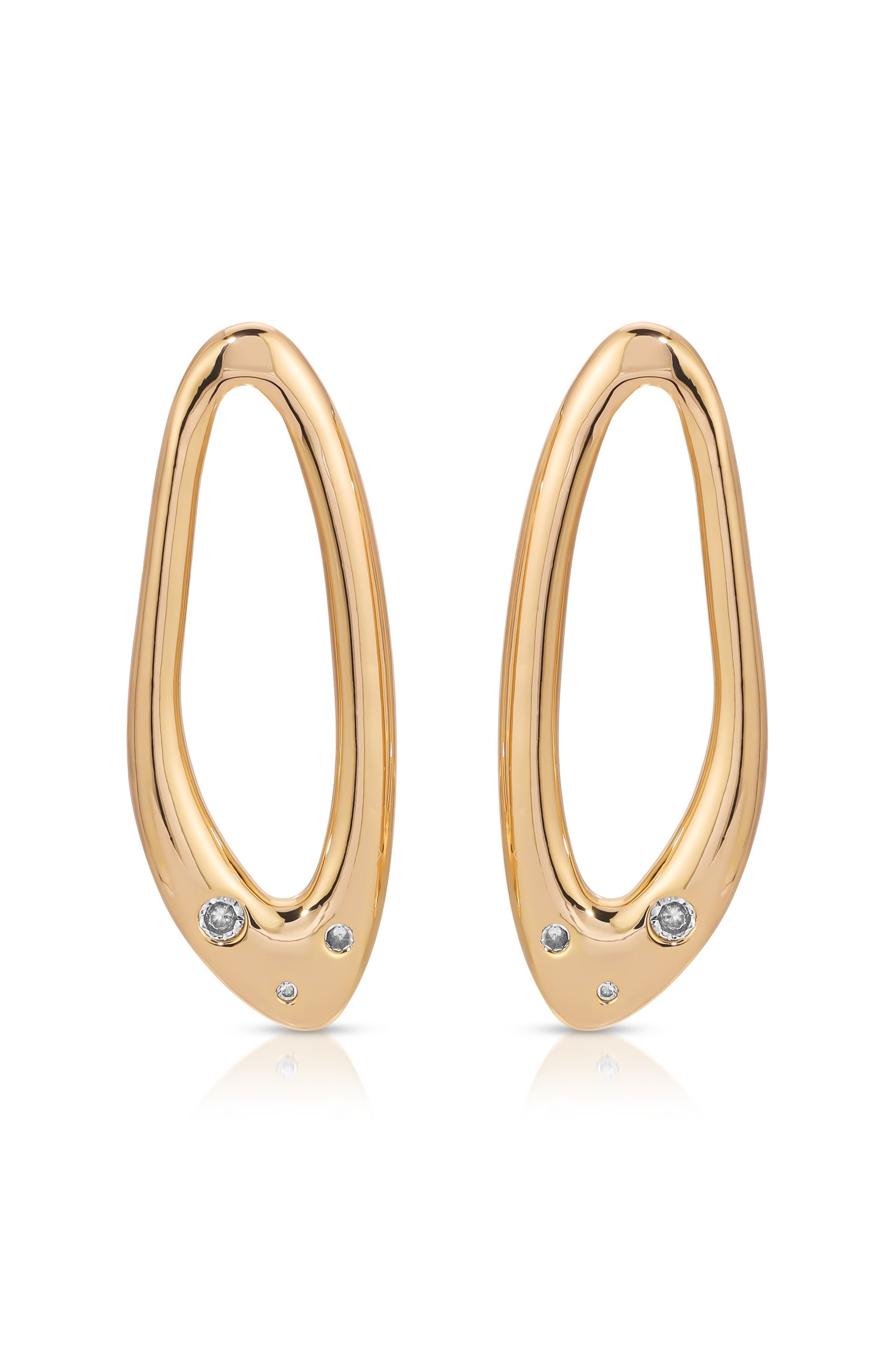 18kt Gold Plated/side