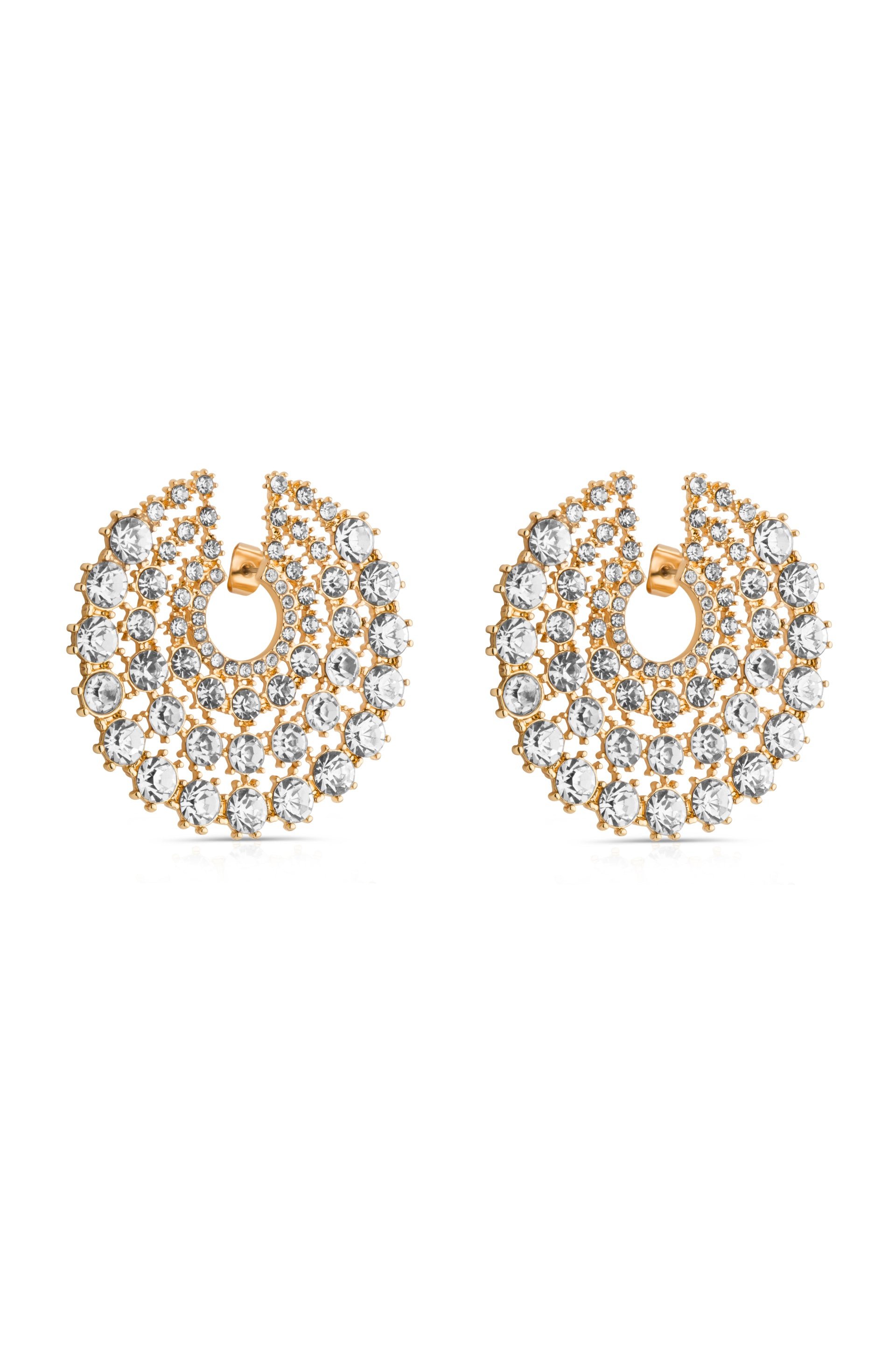 18kt gold plated/hover