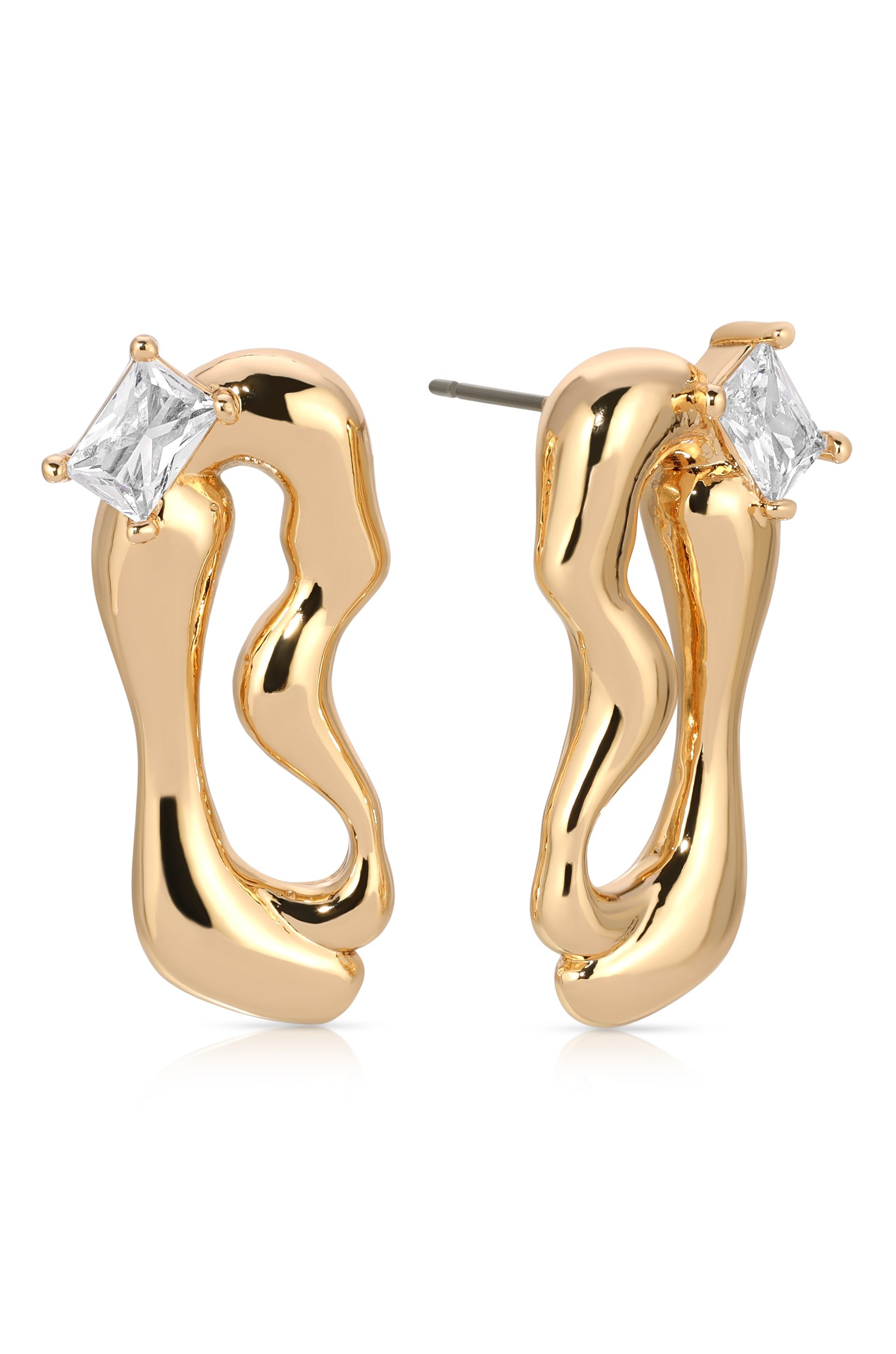 18kt gold plated/top