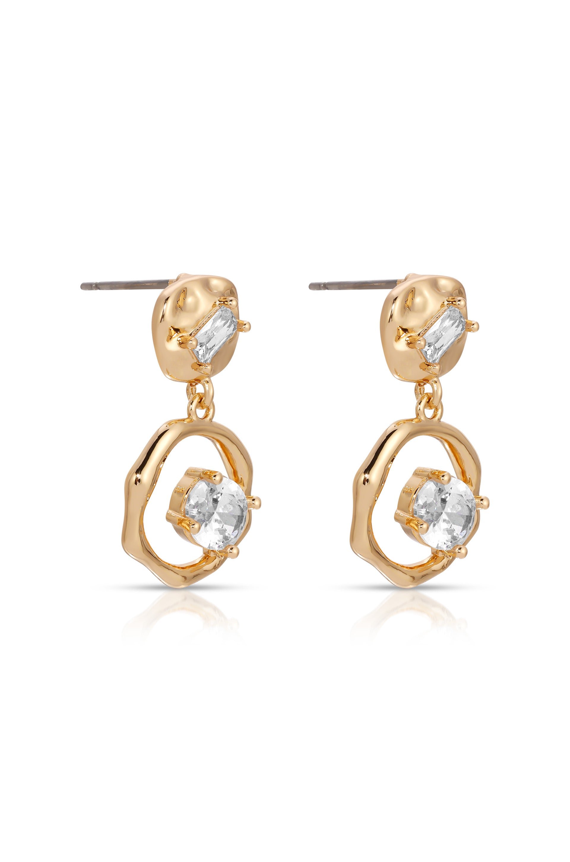 18kt Gold Plated/side