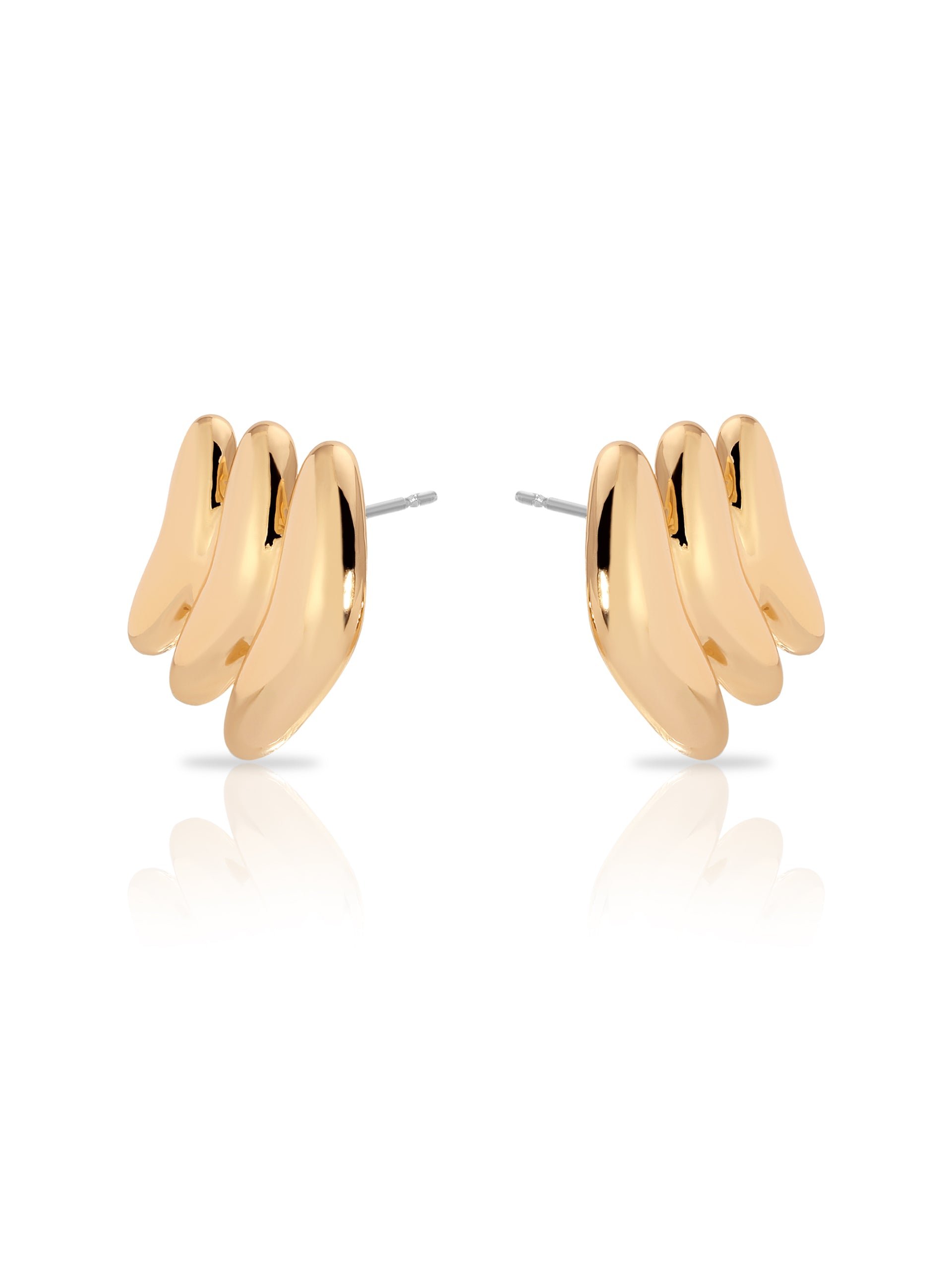 18kt Gold Plated/side