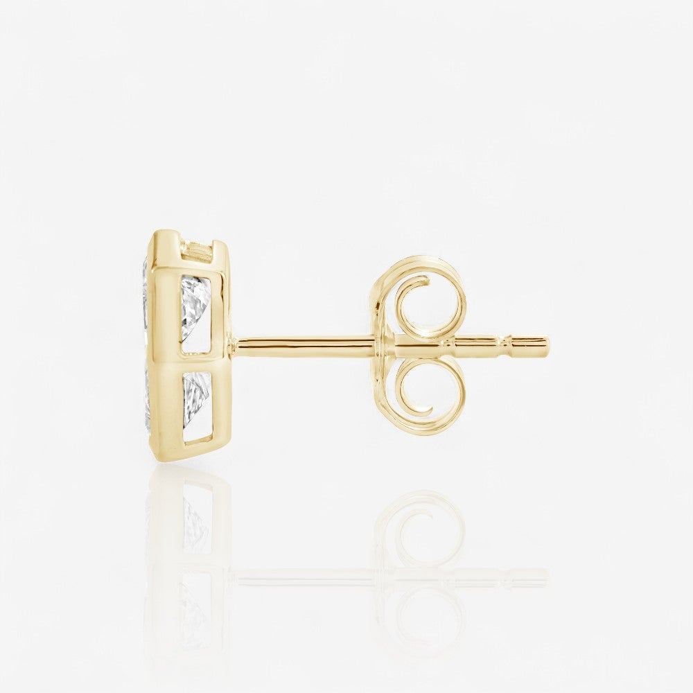 14kt yellow gold/side