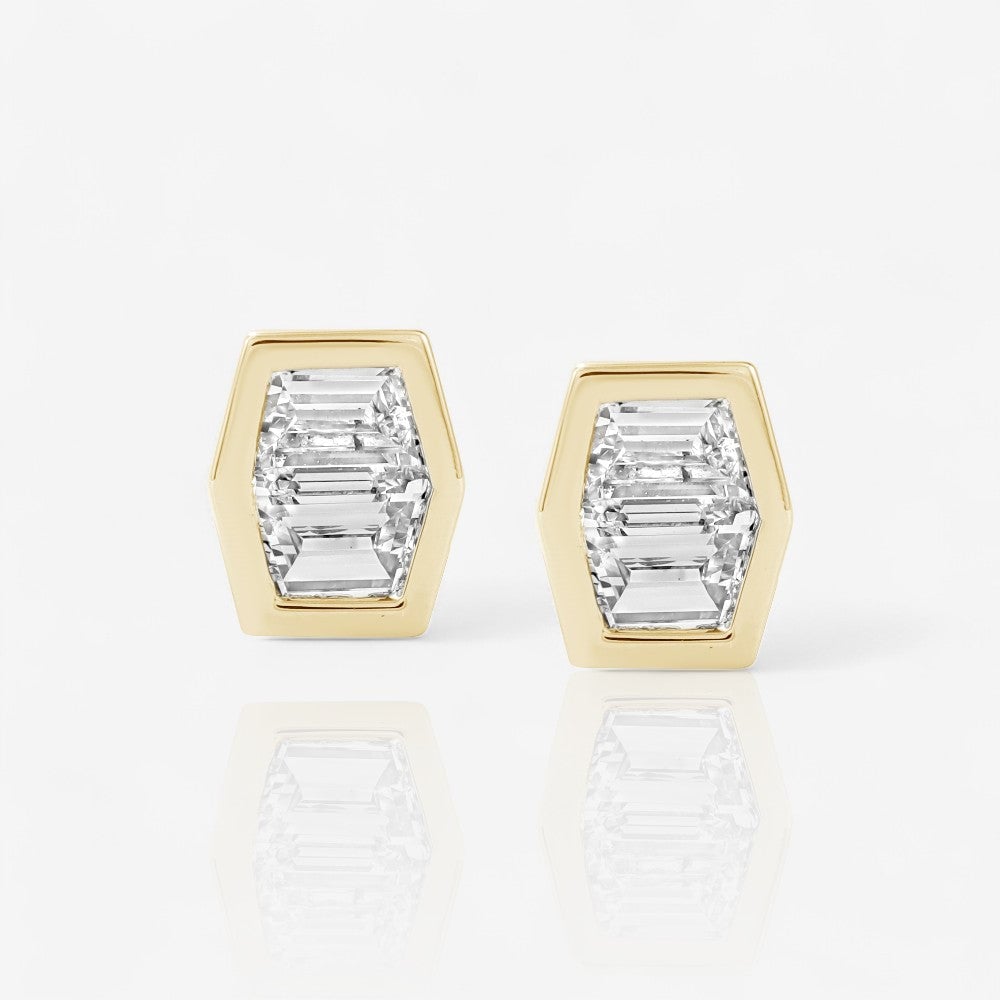 14kt yellow gold/top