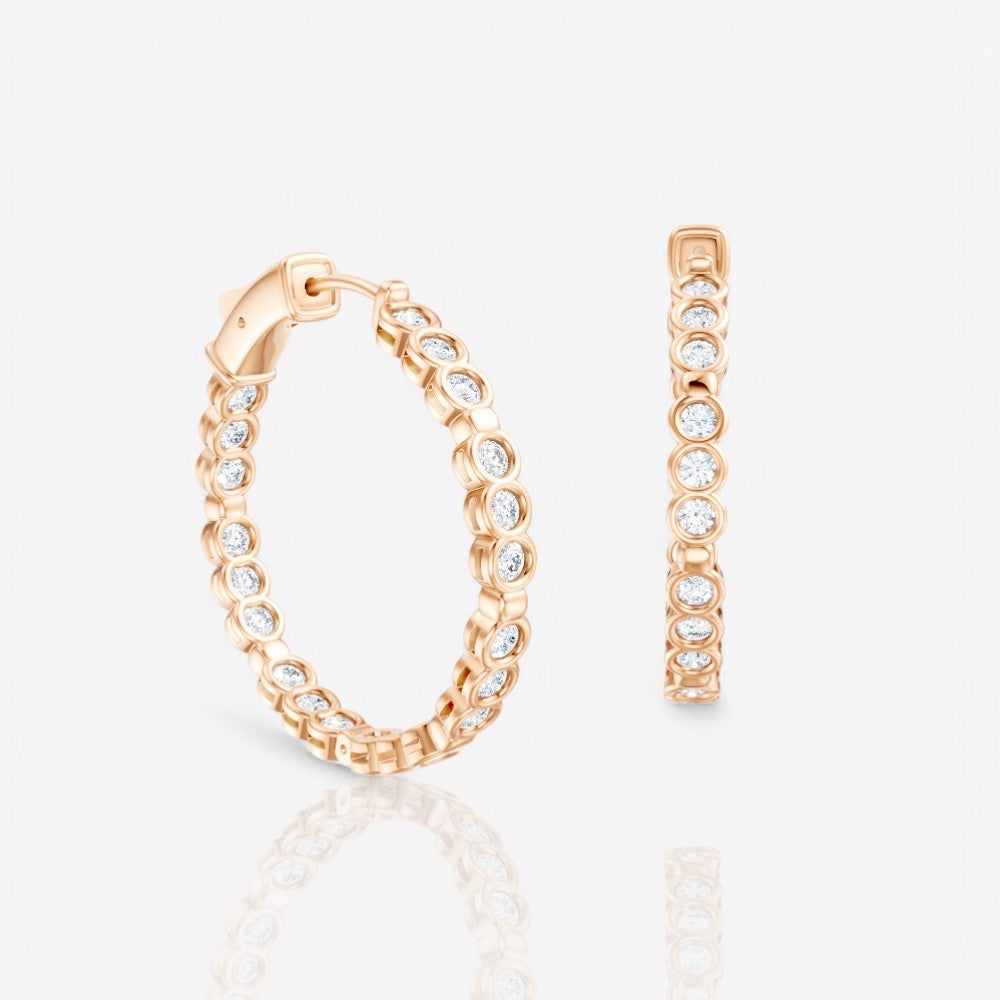 18kt rose gold/1.25/top