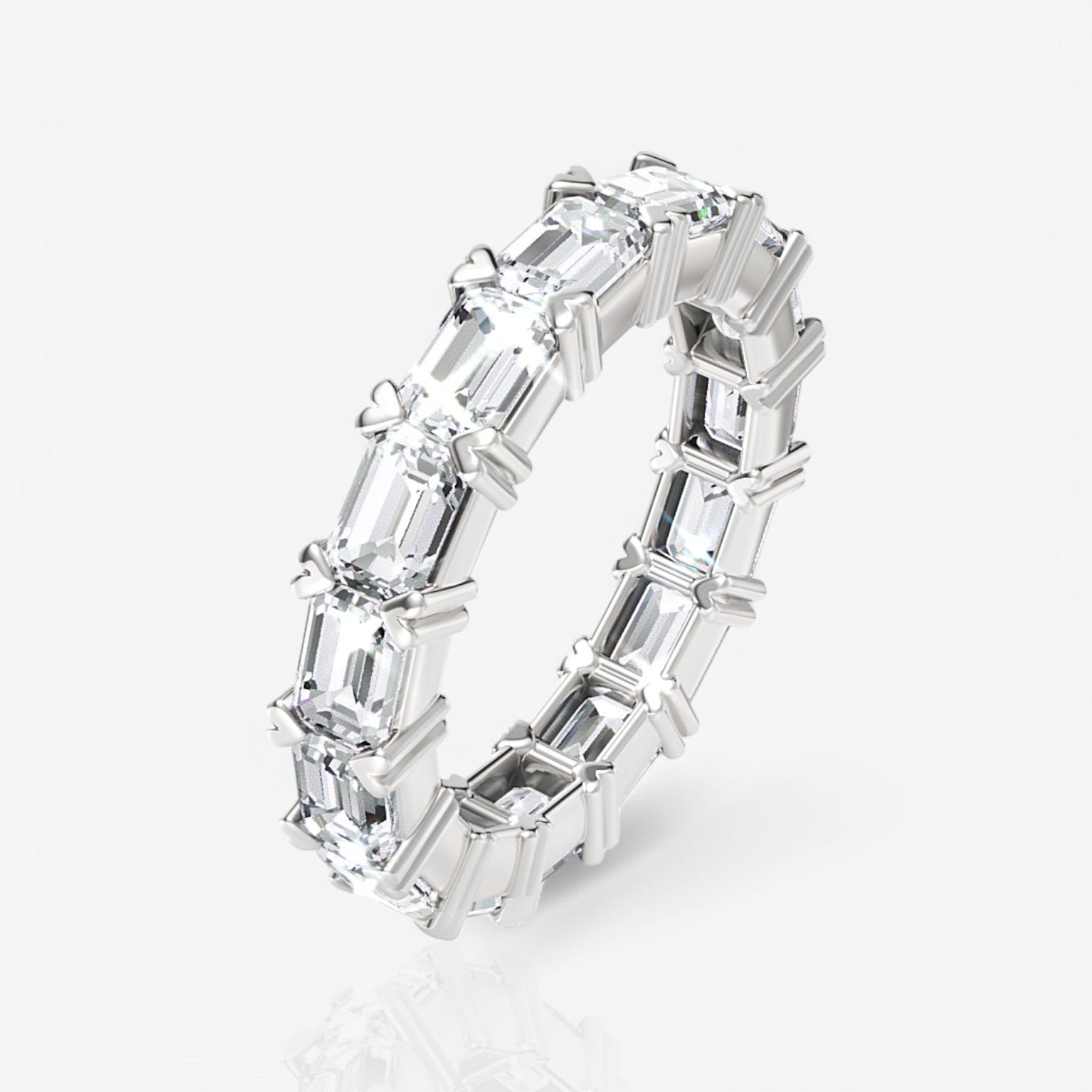 14kt white gold/18kt white gold/platinum/6.00/3/3.5/4/4.5/5/5.5/6/6.5/7/7.5/8/8.5/9/front