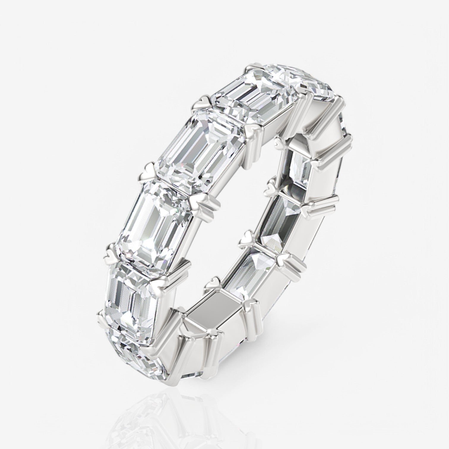 14kt white gold/18kt white gold/platinum/10.00/3/3.5/4/4.5/5/5.5/6/6.5/7/7.5/8/8.5/9/front