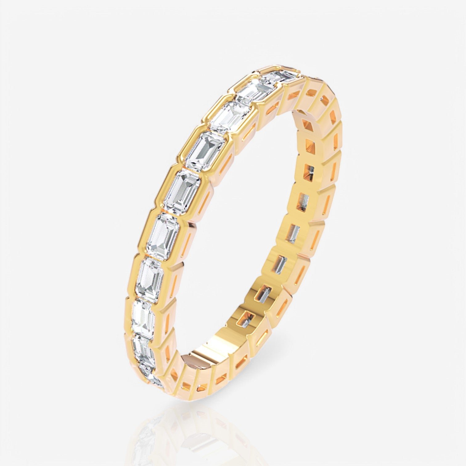 18kt yellow gold/1.00/3/3.5/4/4.5/5/5.5/6/6.5/7/7.5/8/8.5/9/front