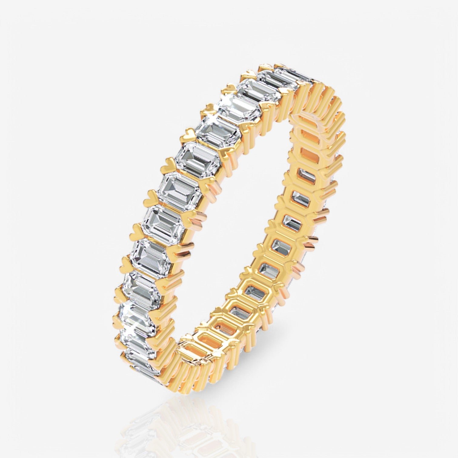 18kt yellow gold/2.00/3/3.5/4/4.5/5/5.5/6/6.5/7/7.5/8/8.5/9/front