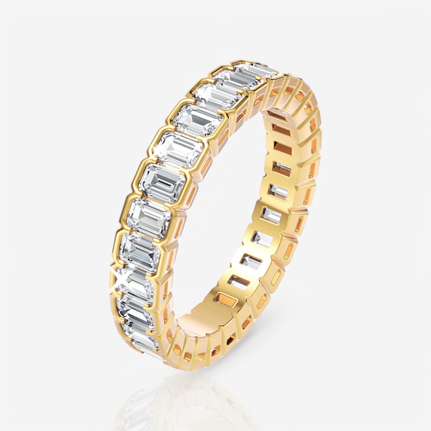 18kt yellow gold/3.00/3/3.5/4/4.5/5/5.5/6/6.5/7/7.5/8/8.5/9/front