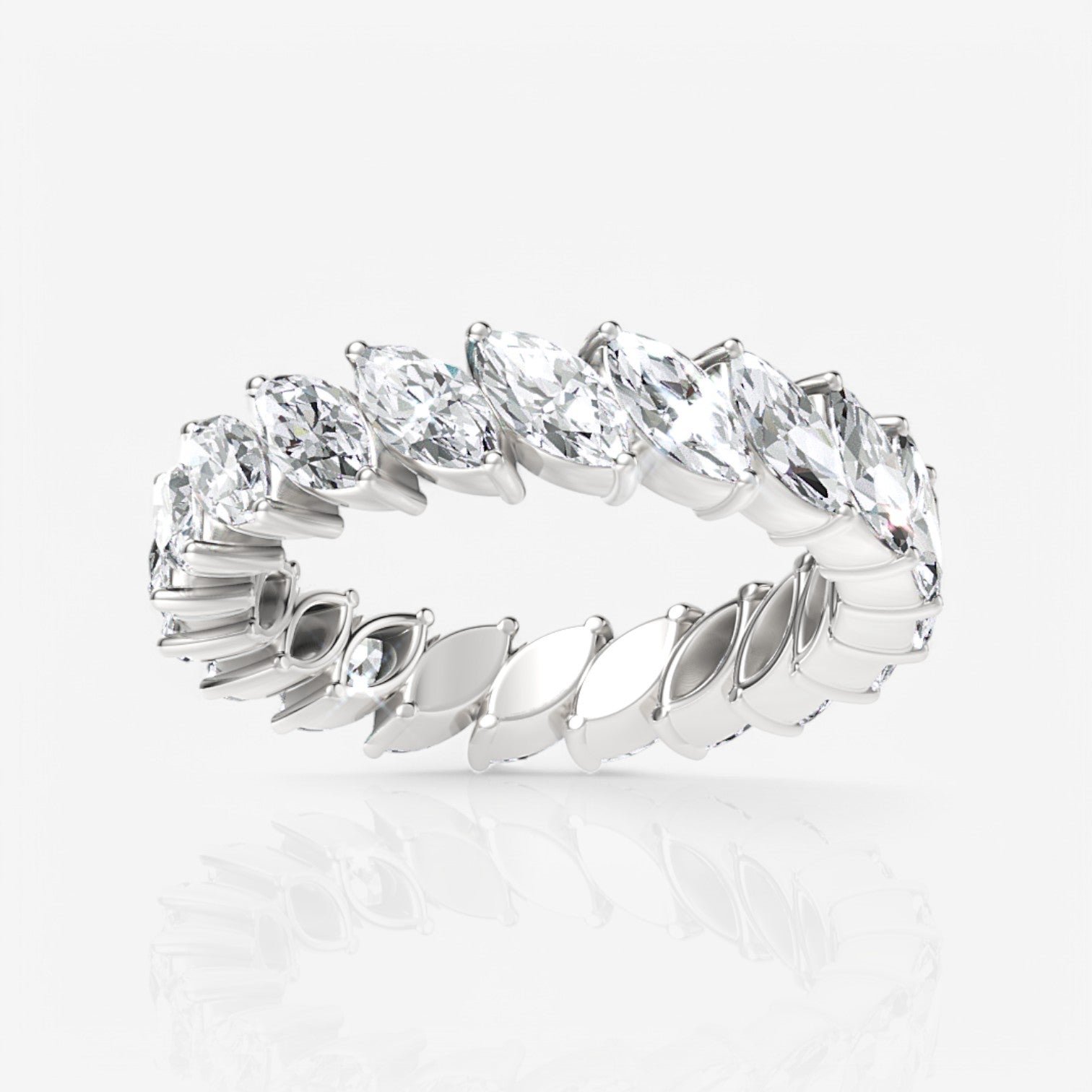 14kt white gold/18kt white gold/platinum/4.00/3/3.5/4/4.5/5/5.5/6/6.5/7/7.5/8/8.5/9/top