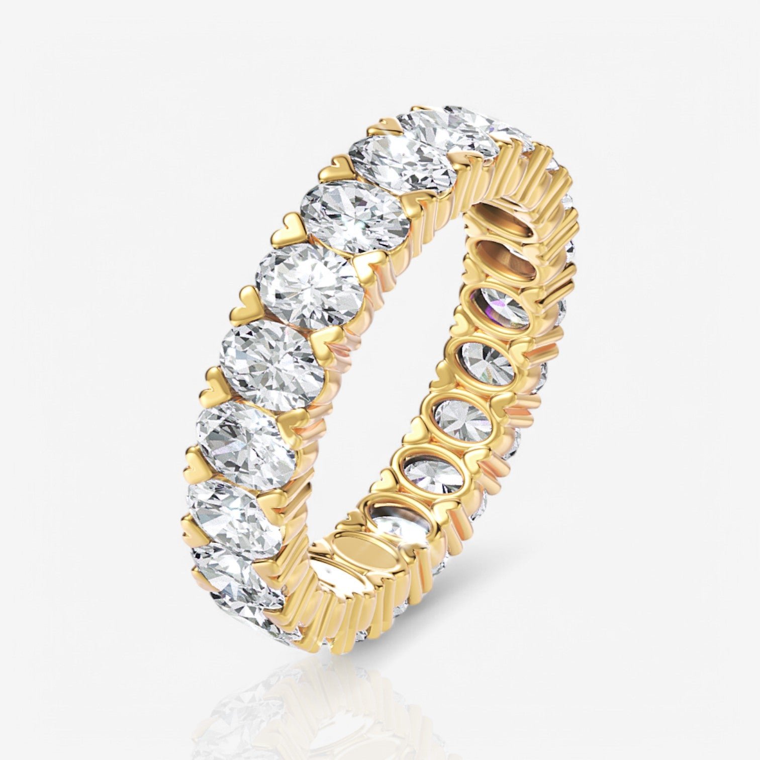 18kt yellow gold/3.00/3/3.5/4/4.5/5/5.5/6/6.5/7/7.5/8/8.5/9/front