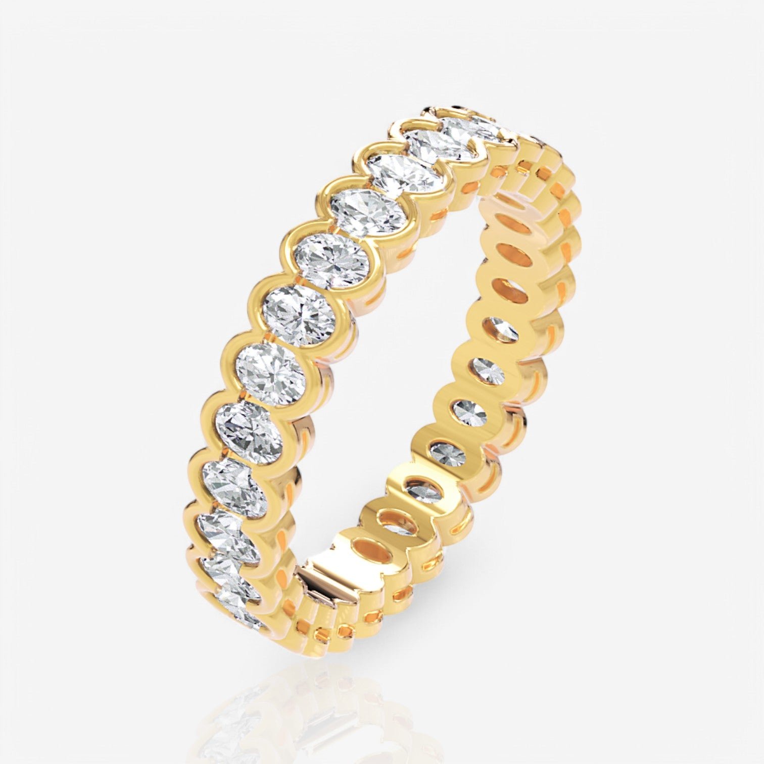 18kt yellow gold/2.00/3/3.5/4/4.5/5/5.5/6/6.5/7/7.5/8/8.5/9/front