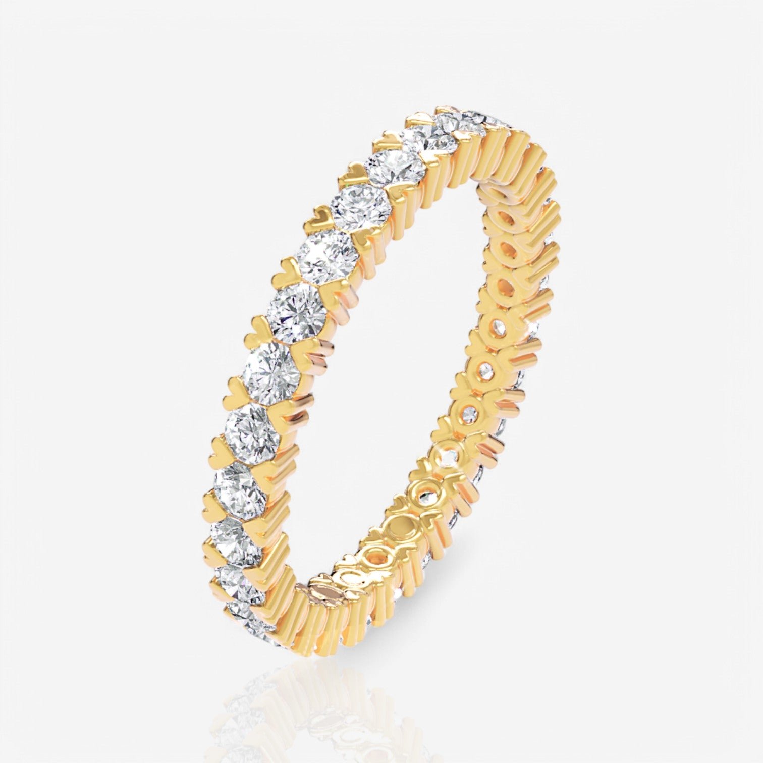 18kt yellow gold/2.00/3/3.5/4/4.5/5/5.5/6/6.5/7/7.5/8/8.5/9/front