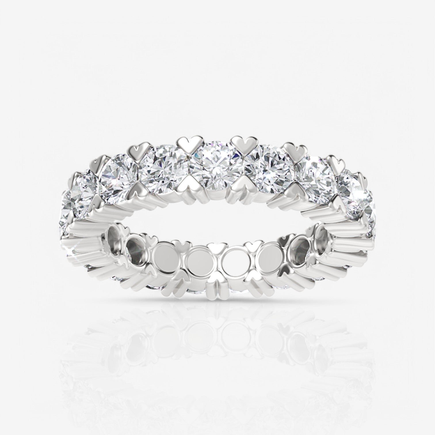 14kt white gold/18kt white gold/platinum/4.00/3/3.5/4/4.5/5/5.5/6/6.5/7/7.5/8/8.5/9/top
