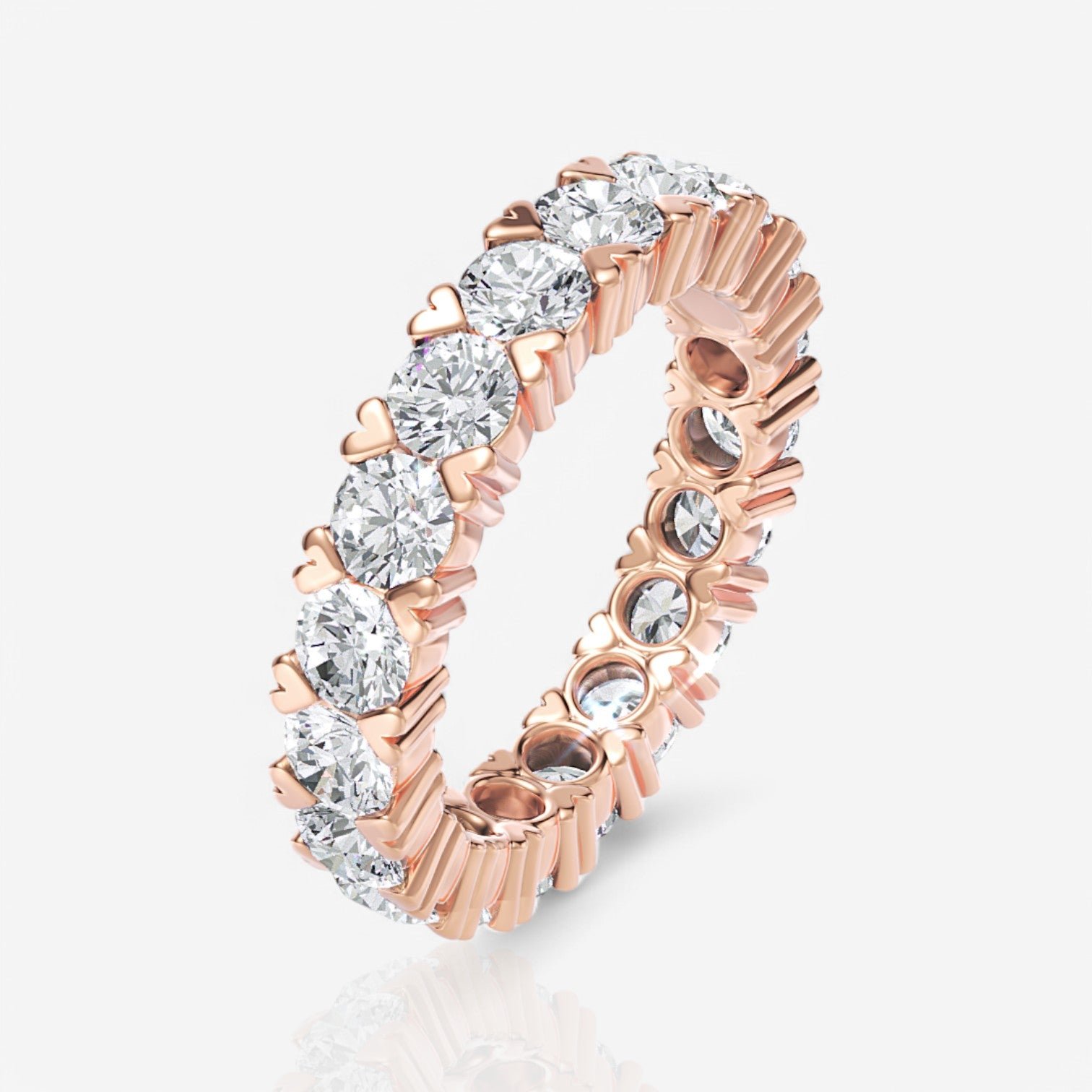 18kt rose gold/3.00/3/3.5/4/4.5/5/5.5/6/6.5/7/7.5/8/8.5/9/front