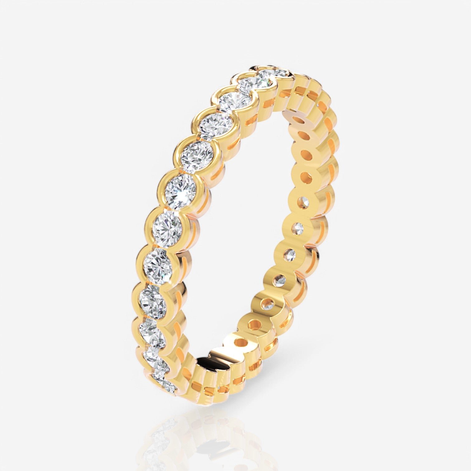 18kt yellow gold/1.00/3/3.5/4/4.5/5/5.5/6/6.5/7/7.5/8/8.5/9/front