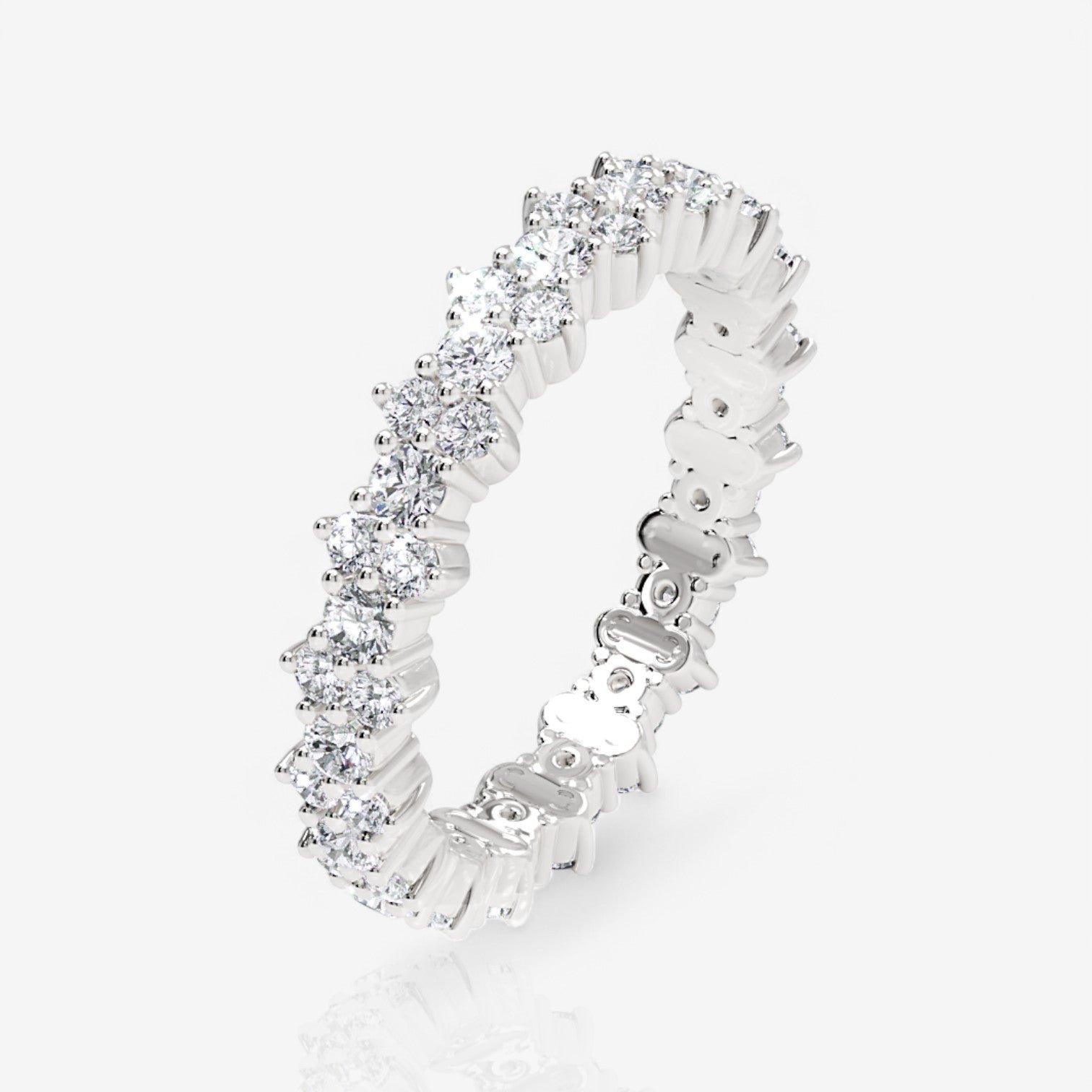 14kt white gold/18kt white gold/platinum/2.00/3/3.5/4/4.5/5/5.5/6/6.5/7/7.5/8/8.5/9/front