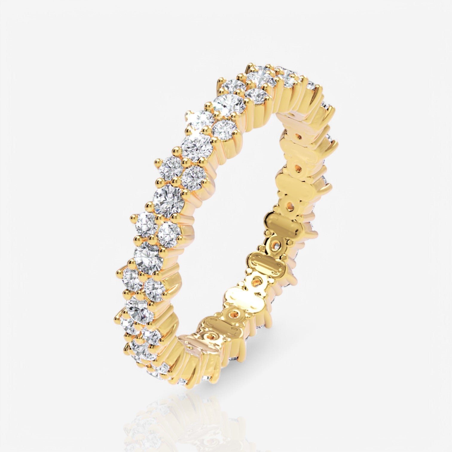 18kt yellow gold/2.00/3/3.5/4/4.5/5/5.5/6/6.5/7/7.5/8/8.5/9/front