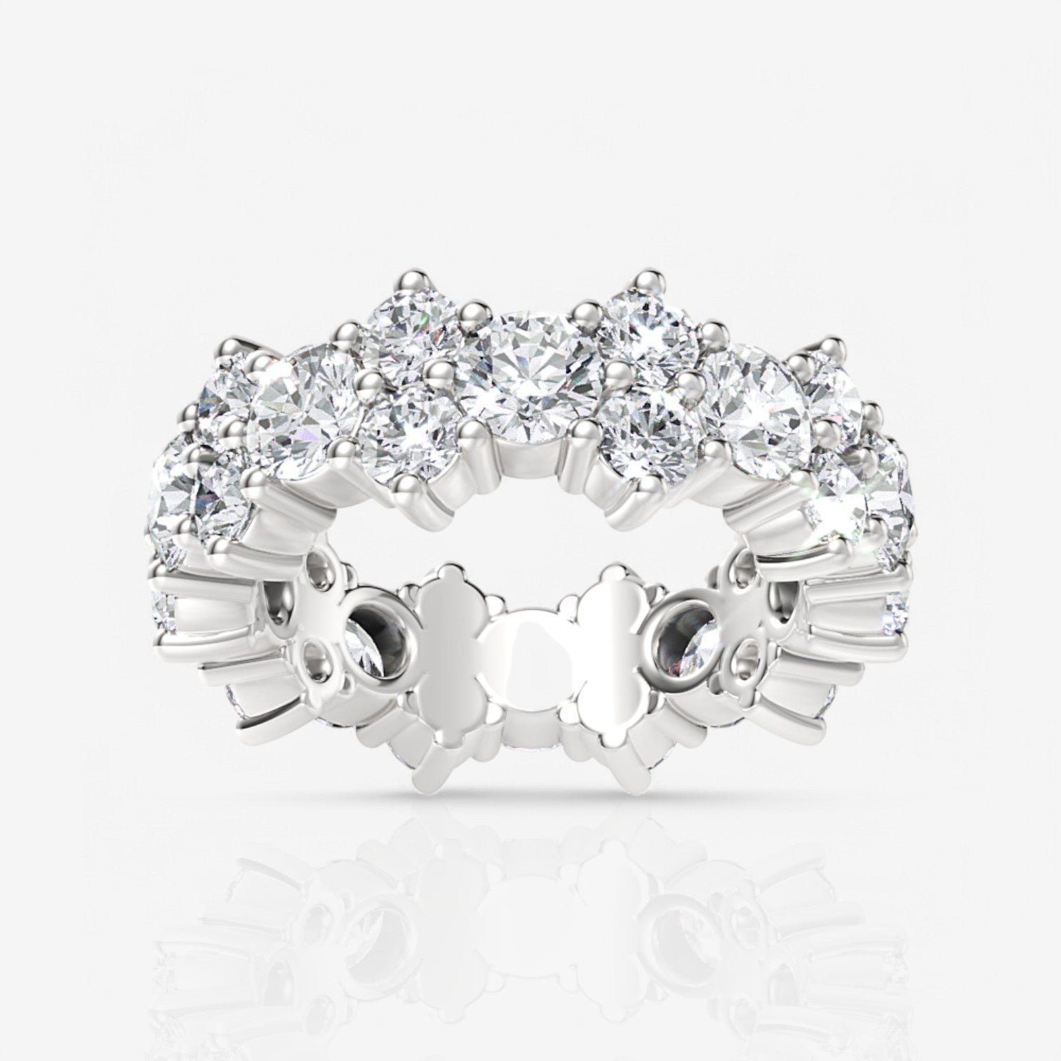 14kt white gold/18kt white gold/platinum/5.00/3/3.5/4/4.5/5/5.5/6/6.5/7/7.5/8/8.5/9/top