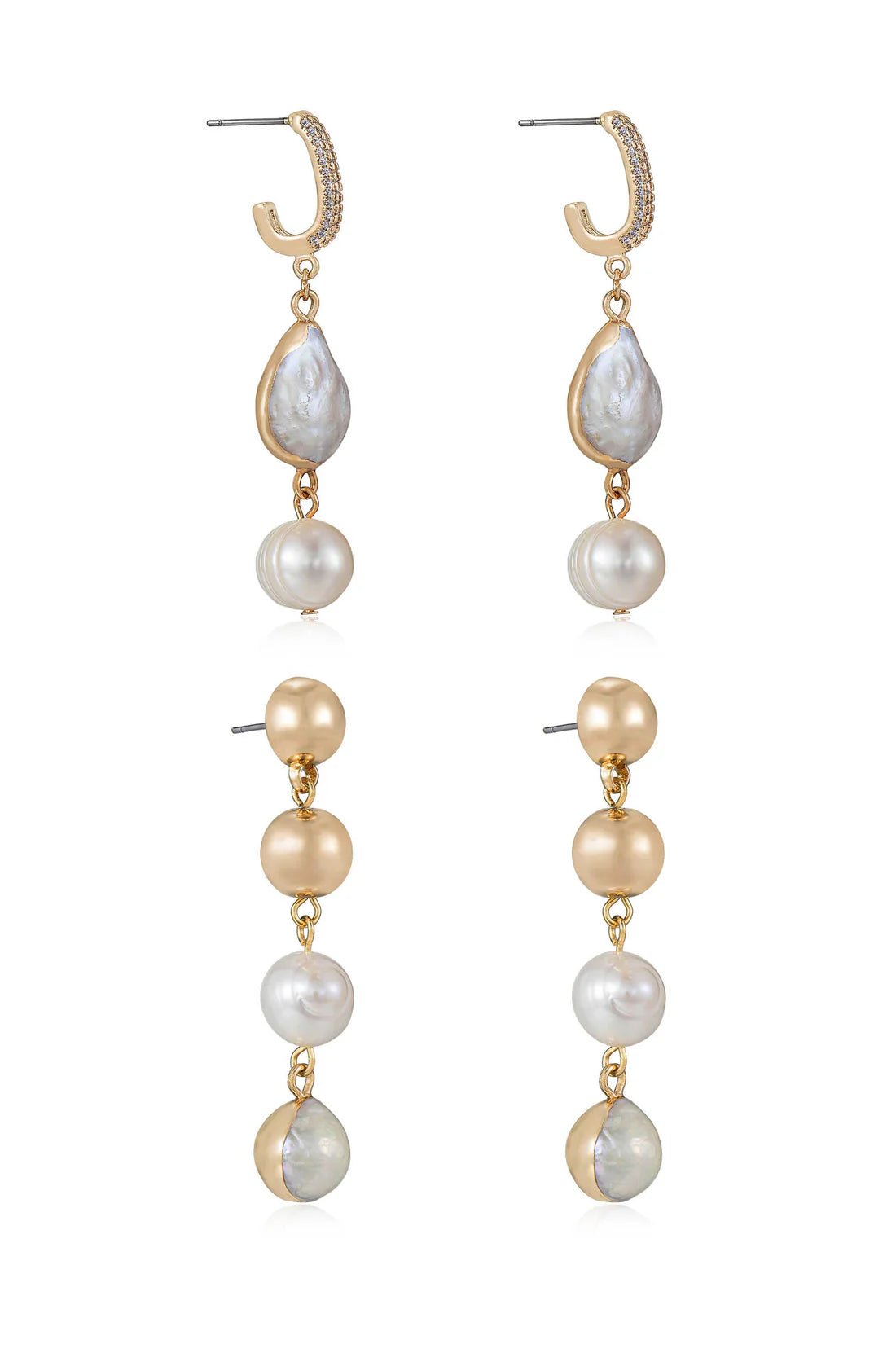 18kt Gold Plated/side