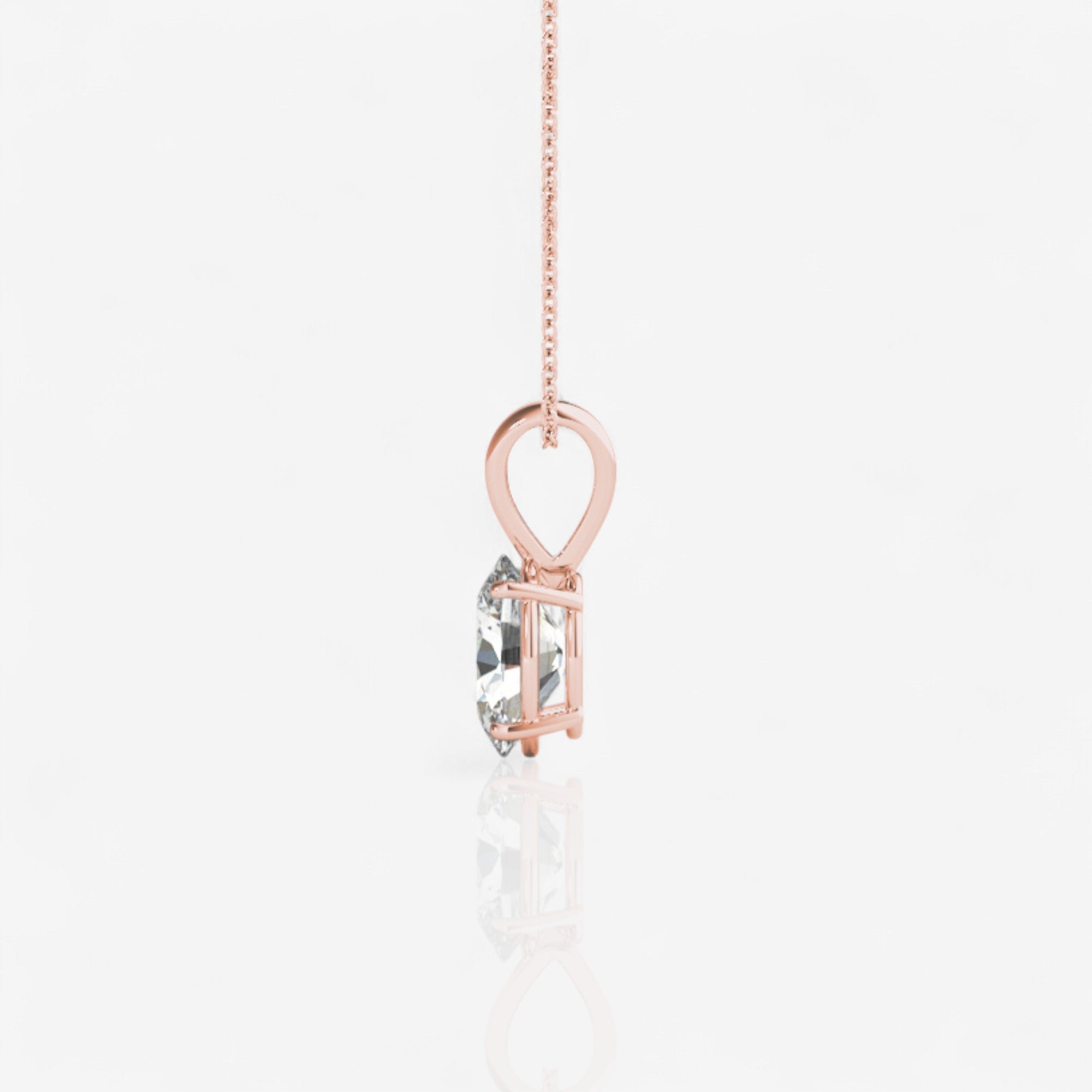 18kt rose gold/side
