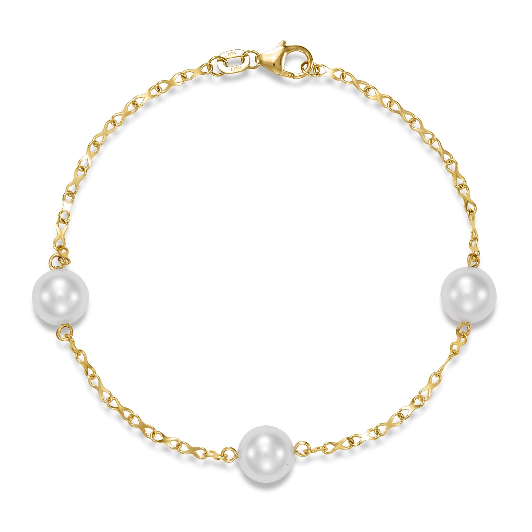 14kt yellow gold/top