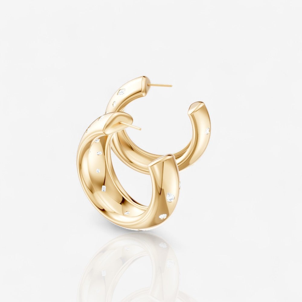14kt yellow gold/perspective