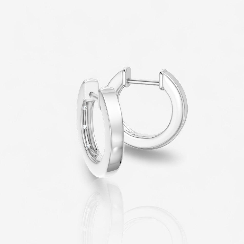 14kt white gold/side