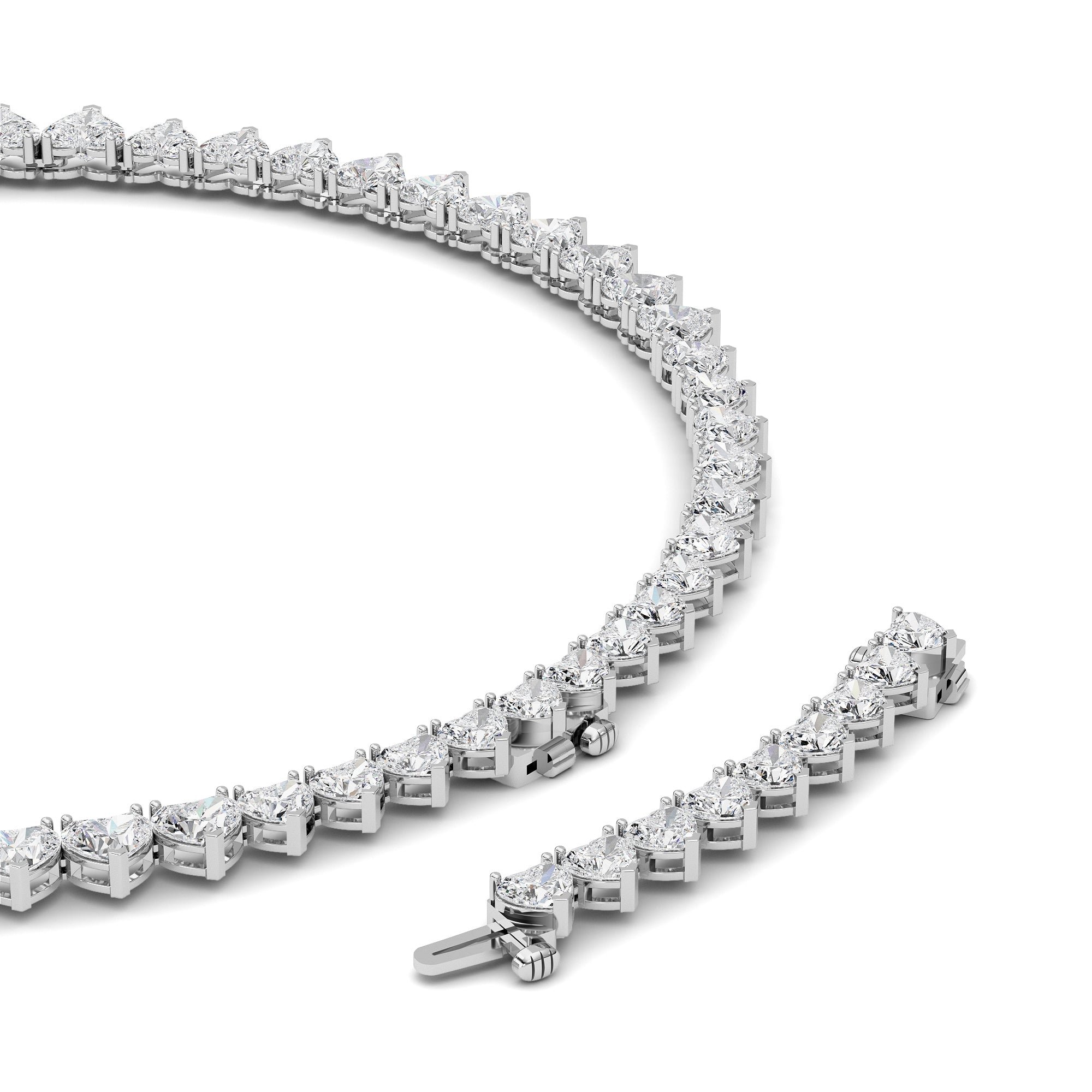 14kt white gold/65.00/side