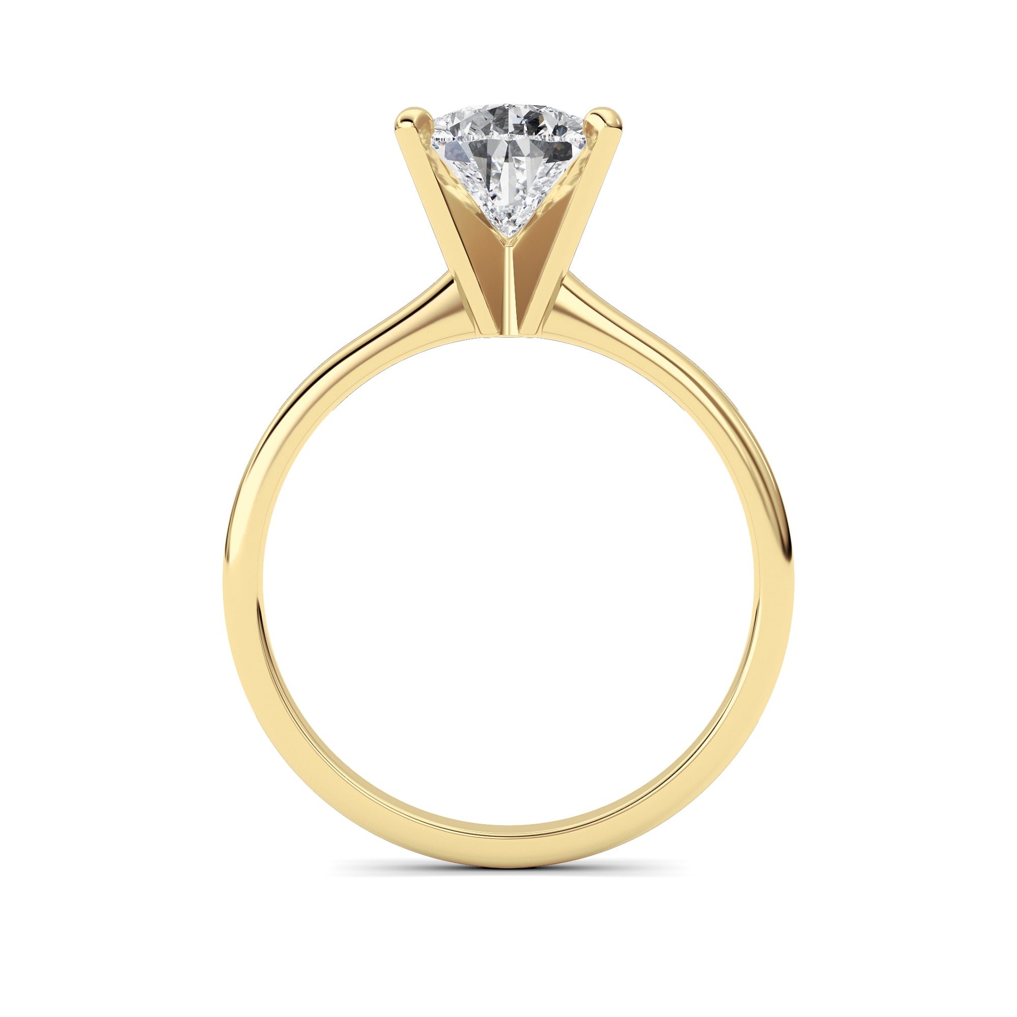 14kt yellow gold/5.00/front