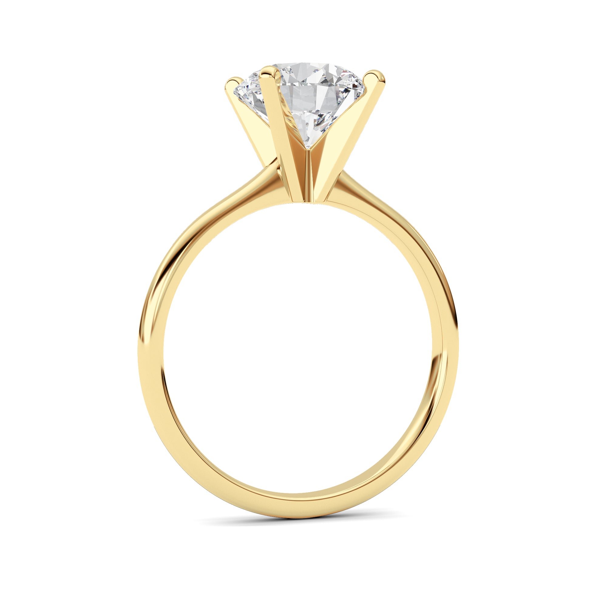 14kt yellow gold/5.00/perspective