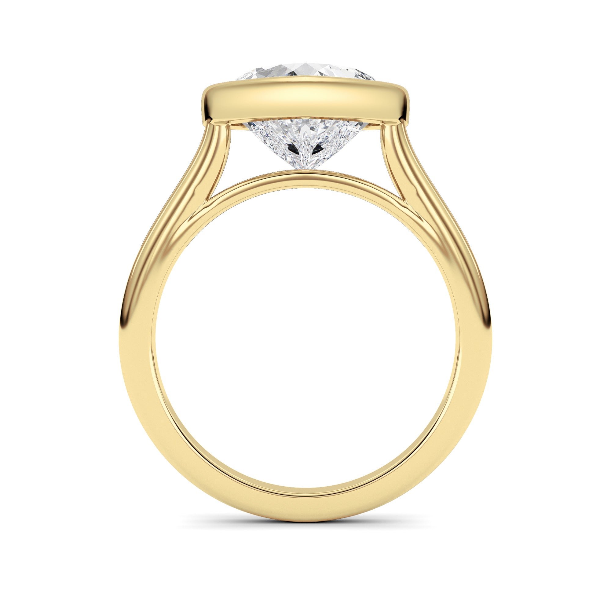 14kt yellow gold/3.00/side