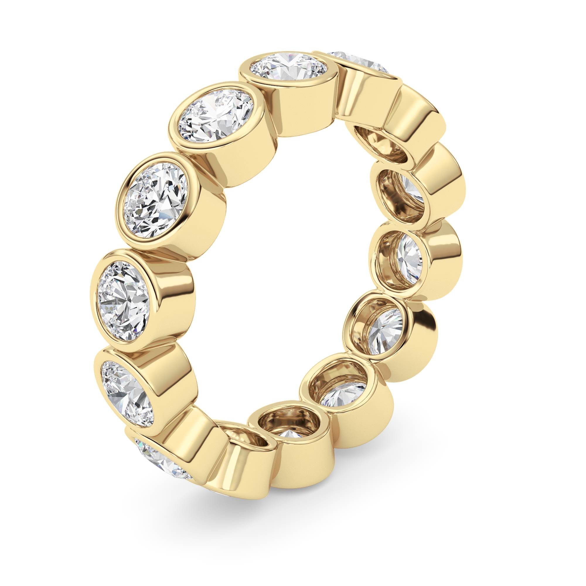 14kt yellow gold/3.50/5/6/7/8/9/side