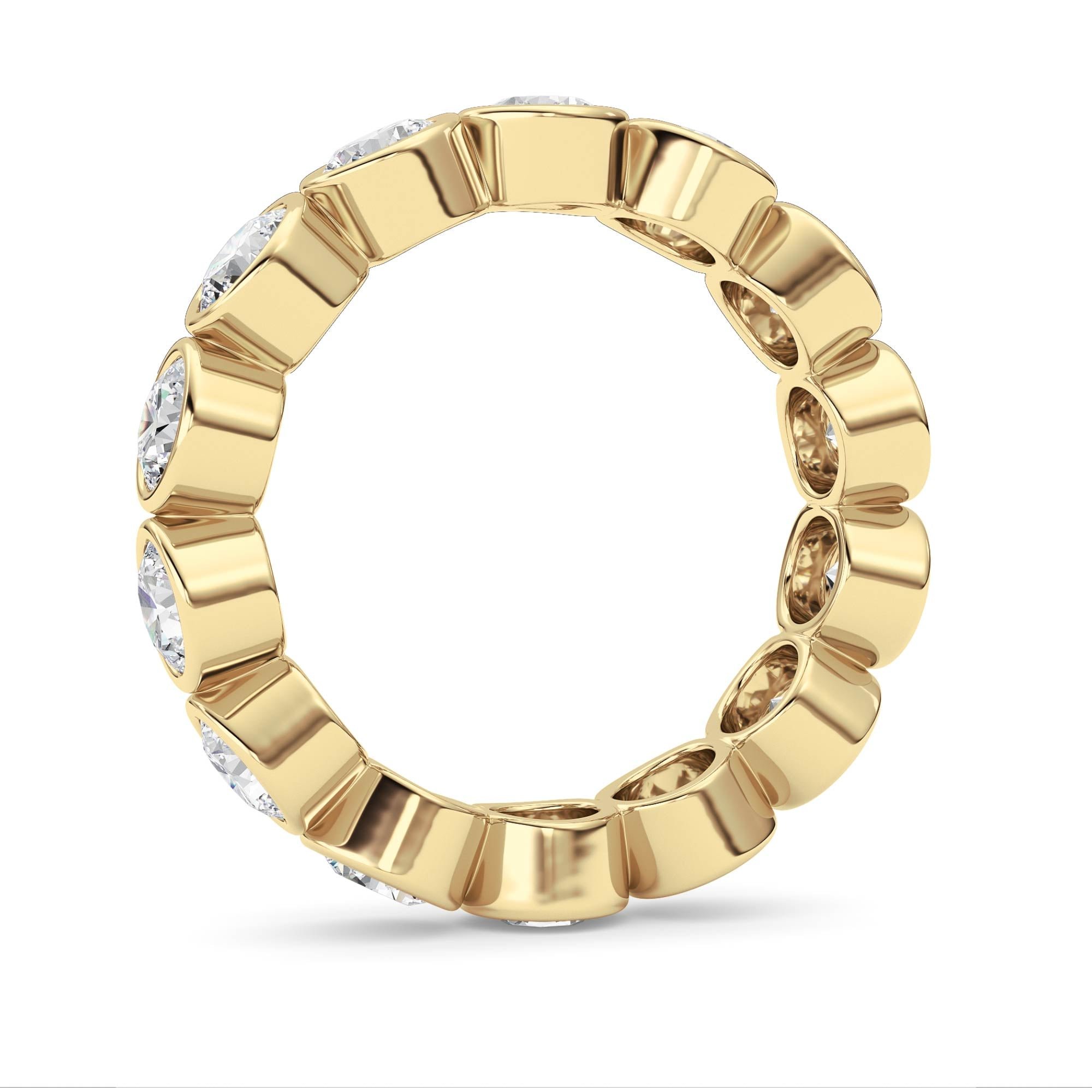 14kt yellow gold/3.50/5/6/7/8/9/front