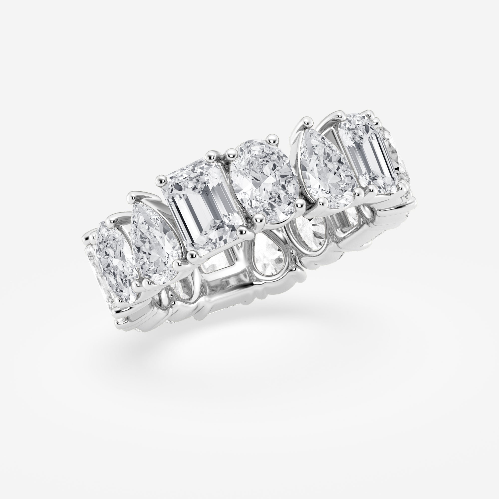 14kt white gold/platinum/8.25 CTW/4/4.25/4.75/5/5.25/5.5/5.75/6/6.25/6.5/6.75/7/7.25/7.5/7.75/8/8.25/8.5/front