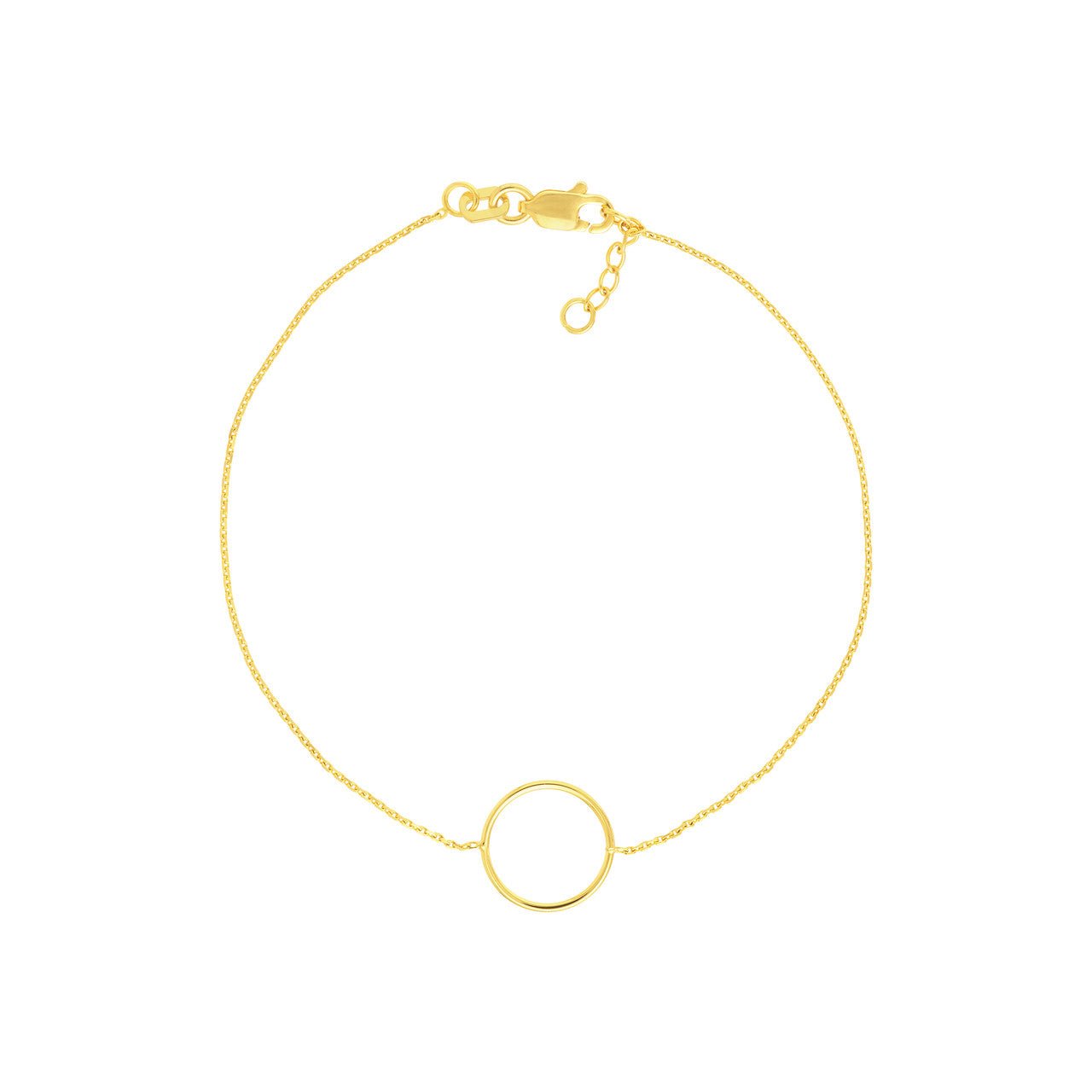 14kt yellow gold/front