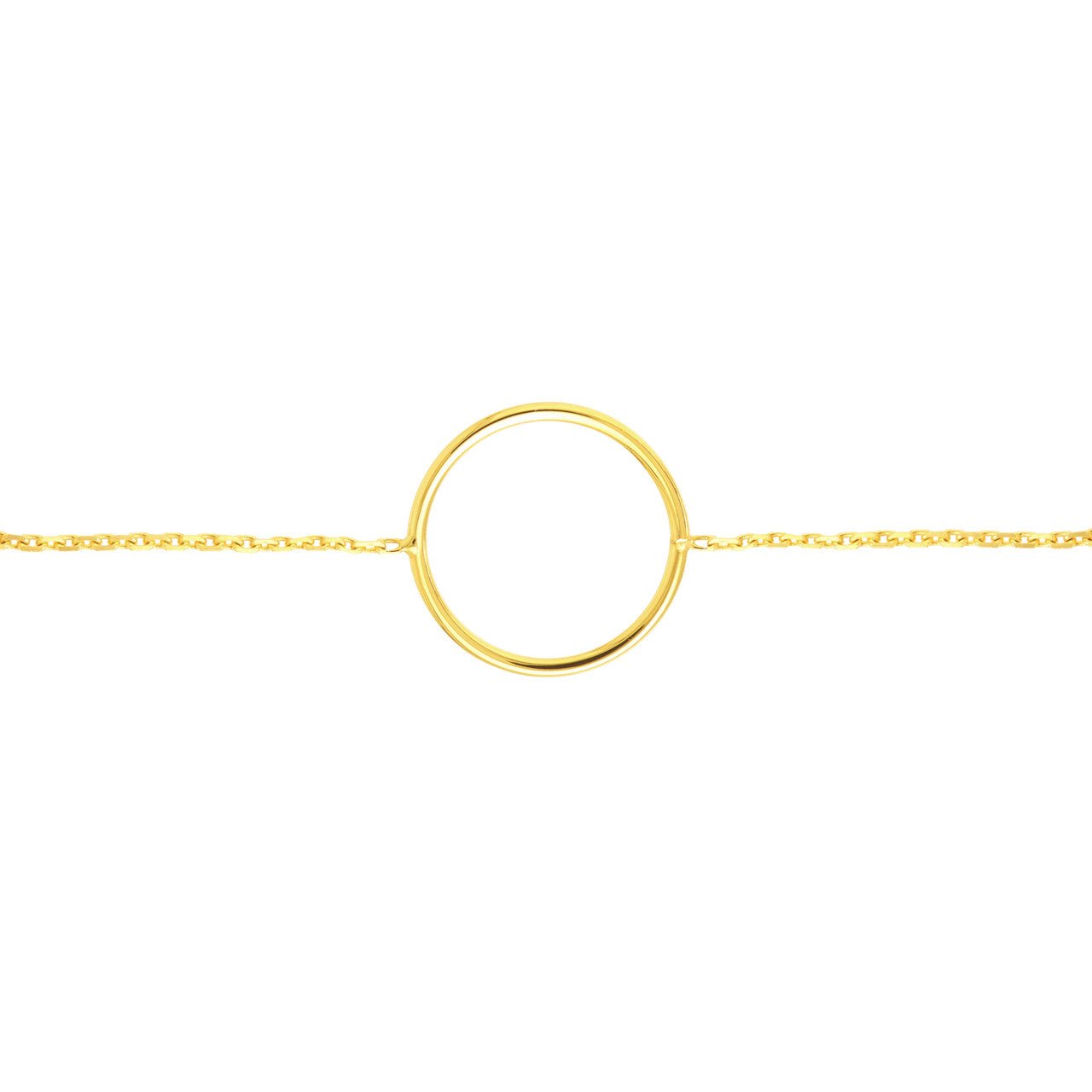 14kt yellow gold/side