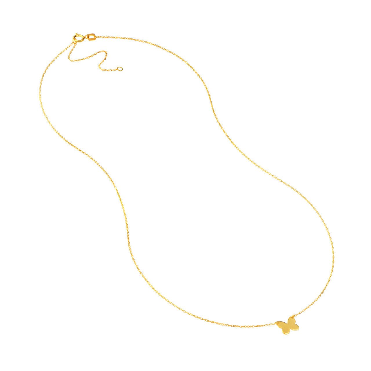 14kt yellow gold/side