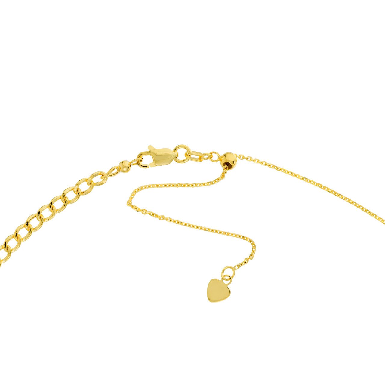 14kt yellow gold/side