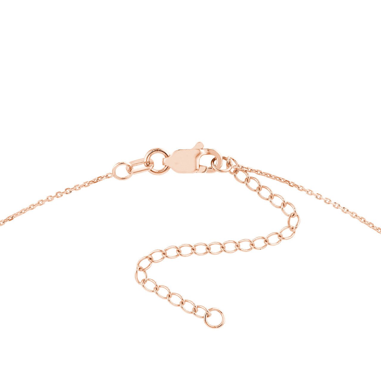 14kt rose gold/side