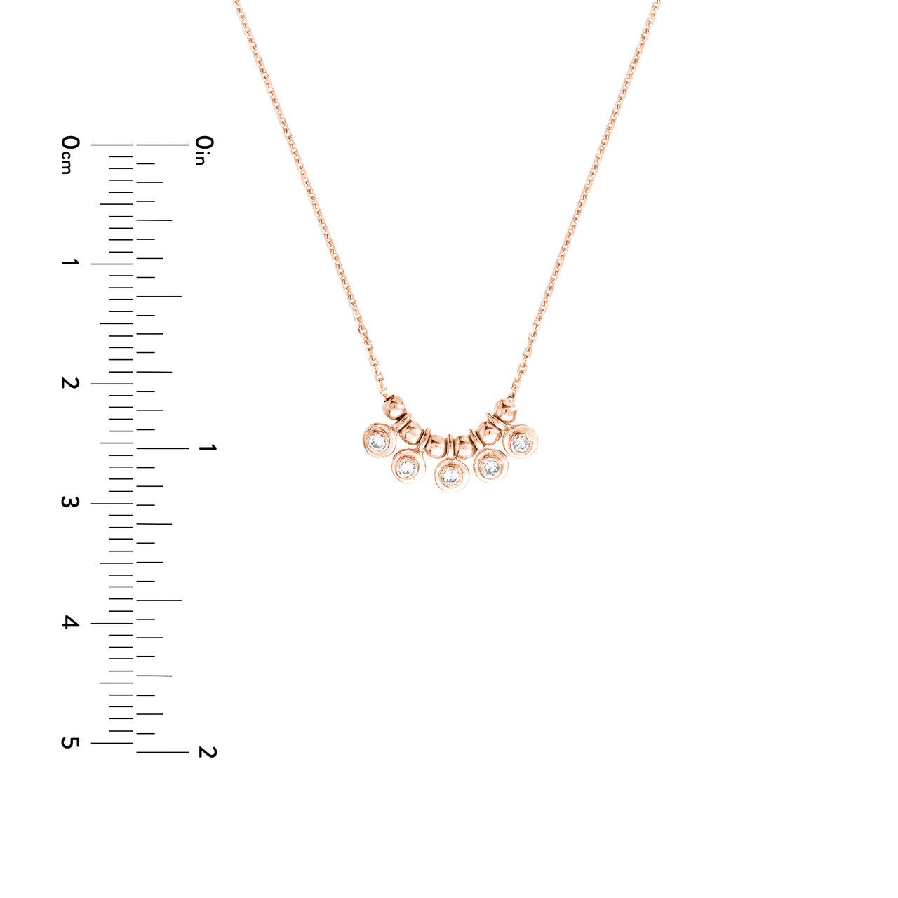 14kt rose gold/measurements