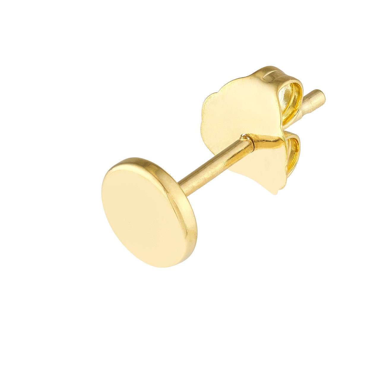 14kt yellow gold/side
