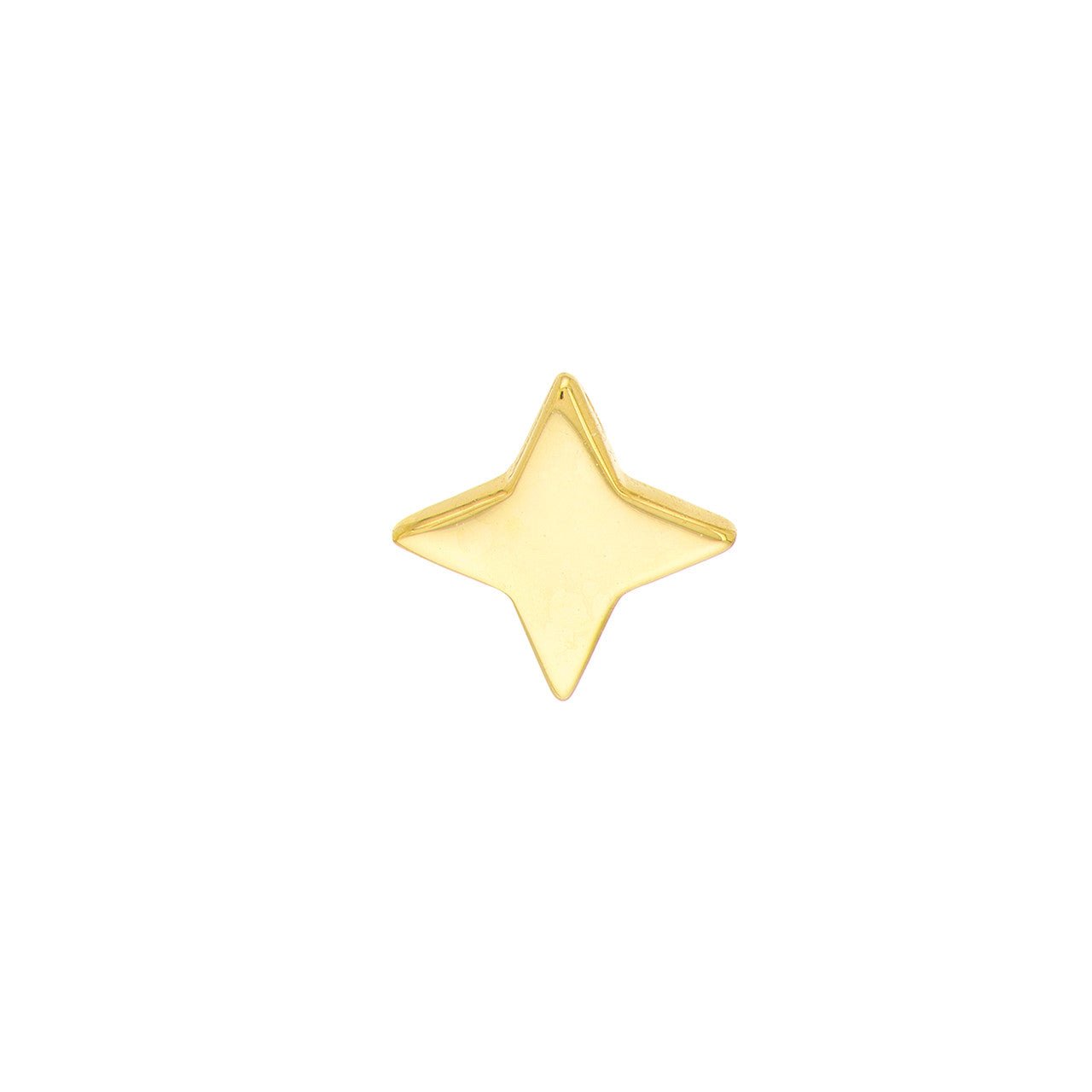14kt yellow gold/front
