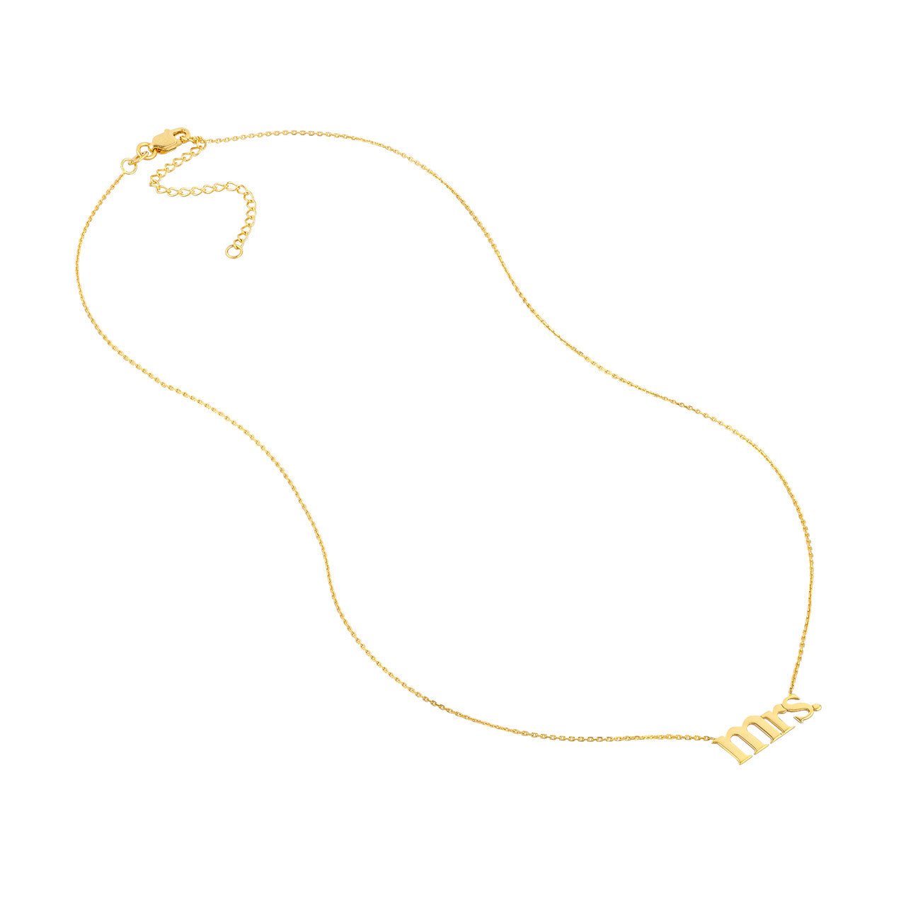 14kt yellow gold/side