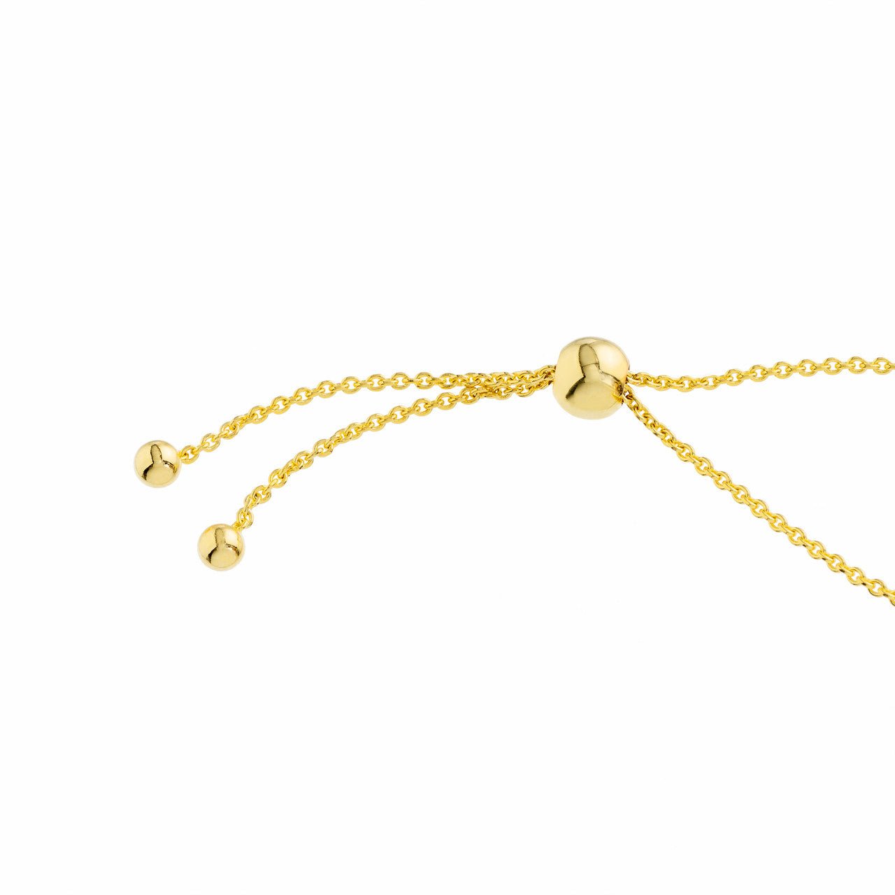 14kt yellow gold/side