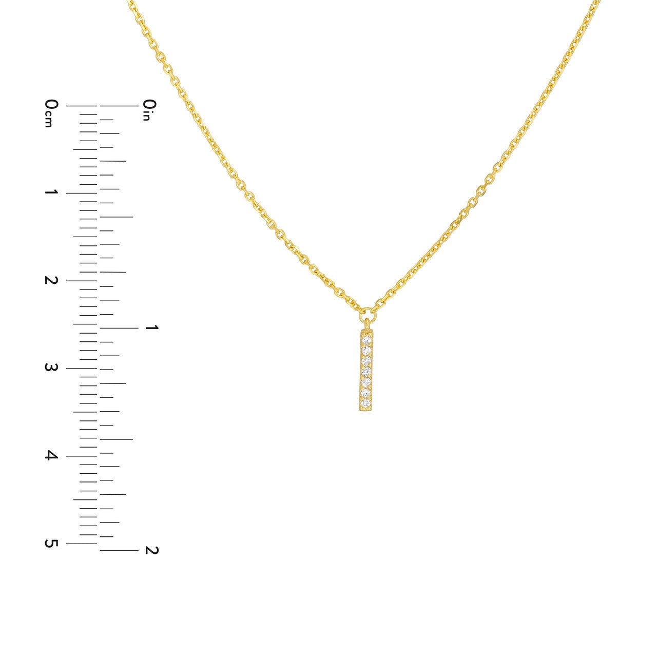 14kt yellow gold/measurements