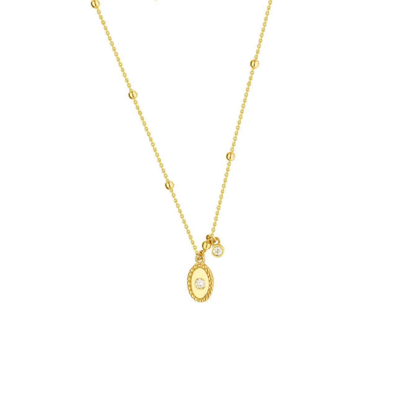 14kt yellow gold/top