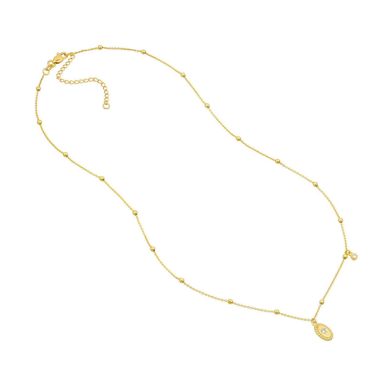 14kt yellow gold/side
