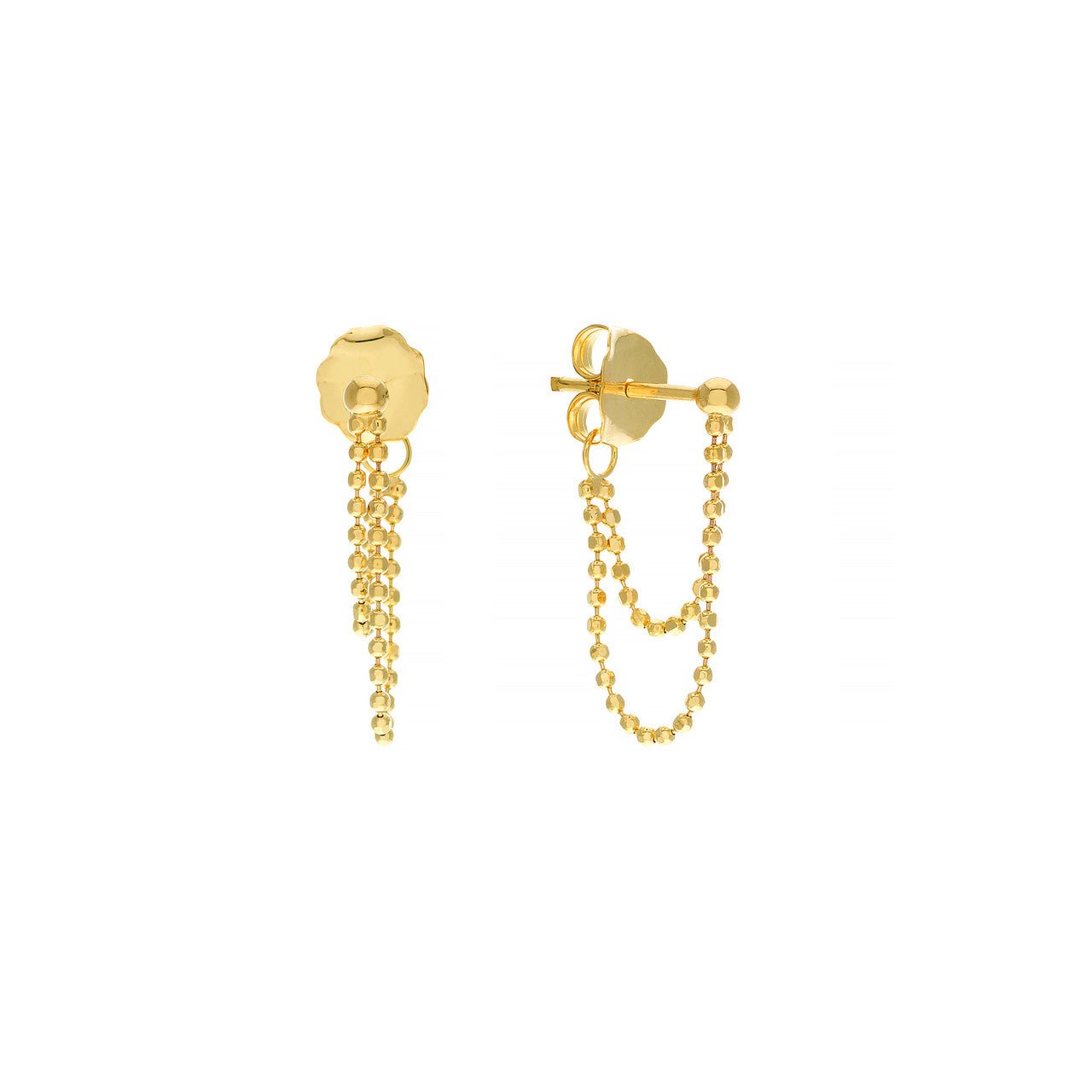 14kt yellow gold/top