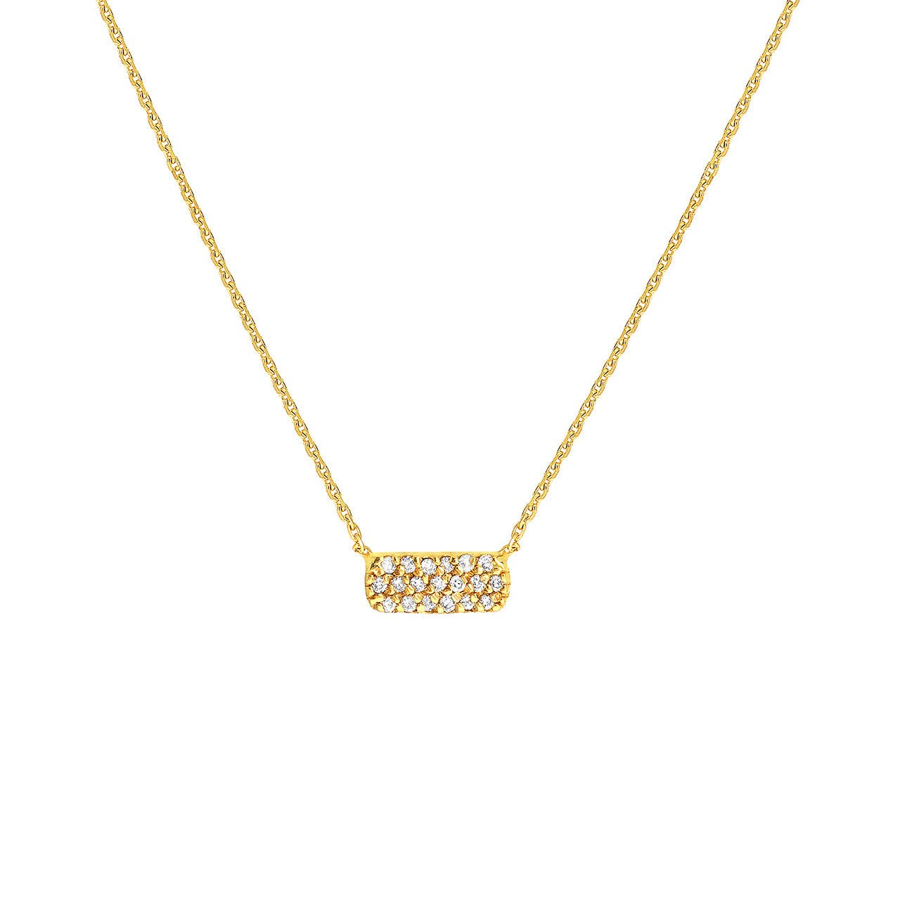 14kt yellow gold/front